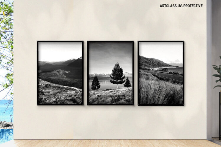 UVprotective glass maximum UV protection for framed art